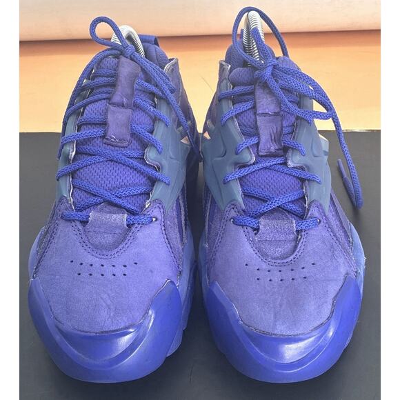 Reebok Blue Leather Trail Chunky Grn Acnt Gorpcore Y2K Tech 38.5 US 8 Sneakers main image 7